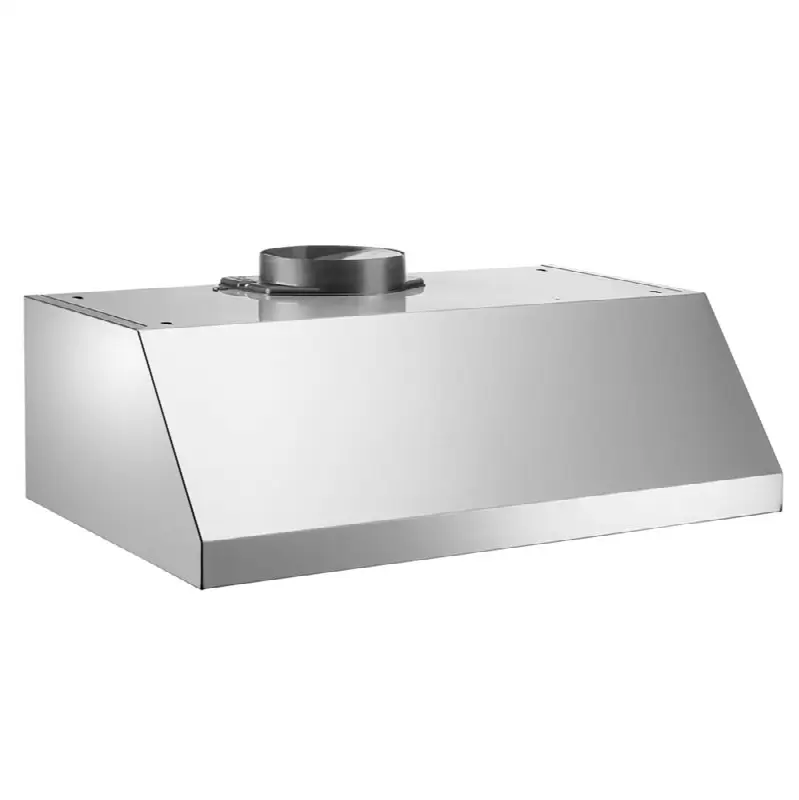 Canopy Hood, 30", Undermount, Mesh Filters, 2 Halogen Lights, 400 cfm