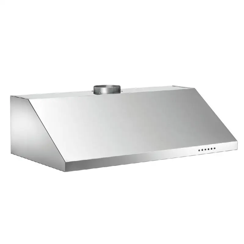 Canopy Hood, 36", Undermount, Mesh Filters, 2 Halogen Lights, 600 cfm