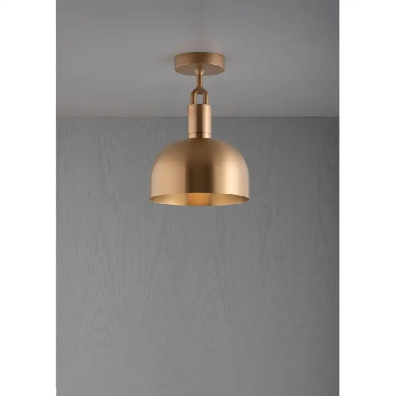 Forked Ceiling / Shade / Medium / Brass