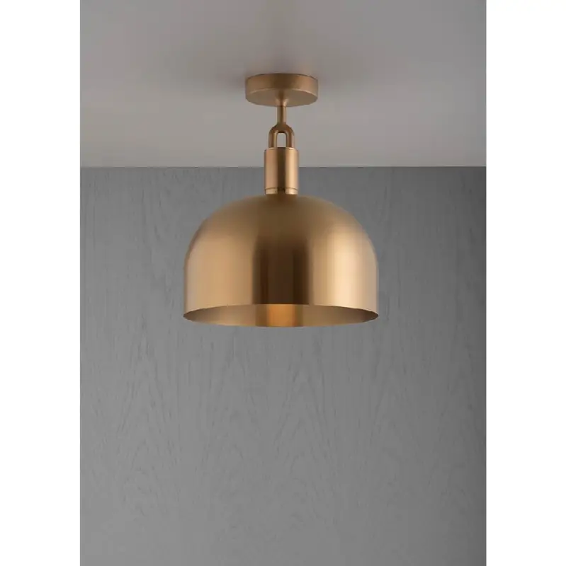 Forked Ceiling / Shade / Large / Brass
