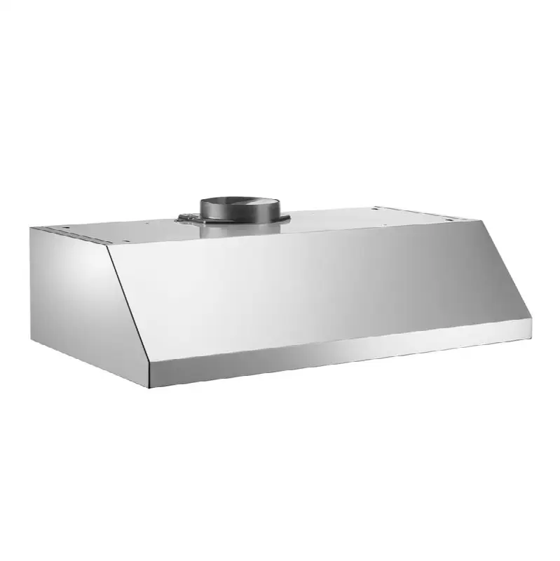 Canopy Hood, 36", Undermount, Mesh Filters, 2 Halogen Lights, 400 cfm