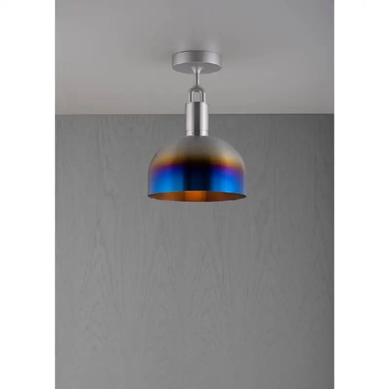 Forked Ceiling / Shade / Medium / Burnt Steel