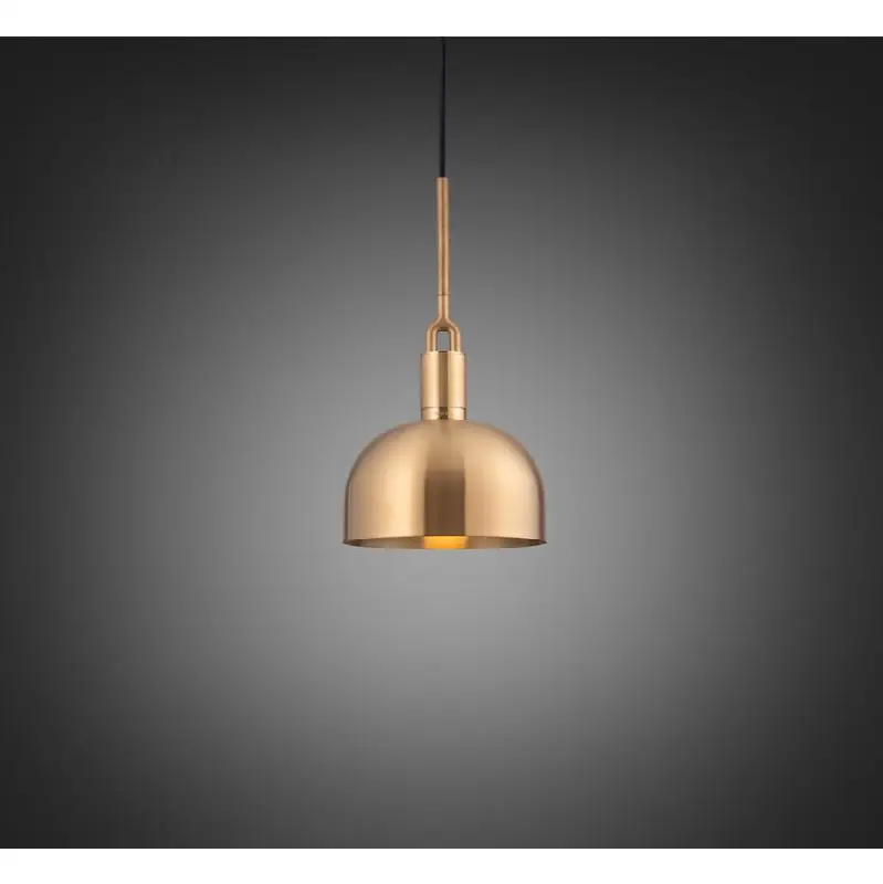 Forked Pendant / Shade / Medium / Brass