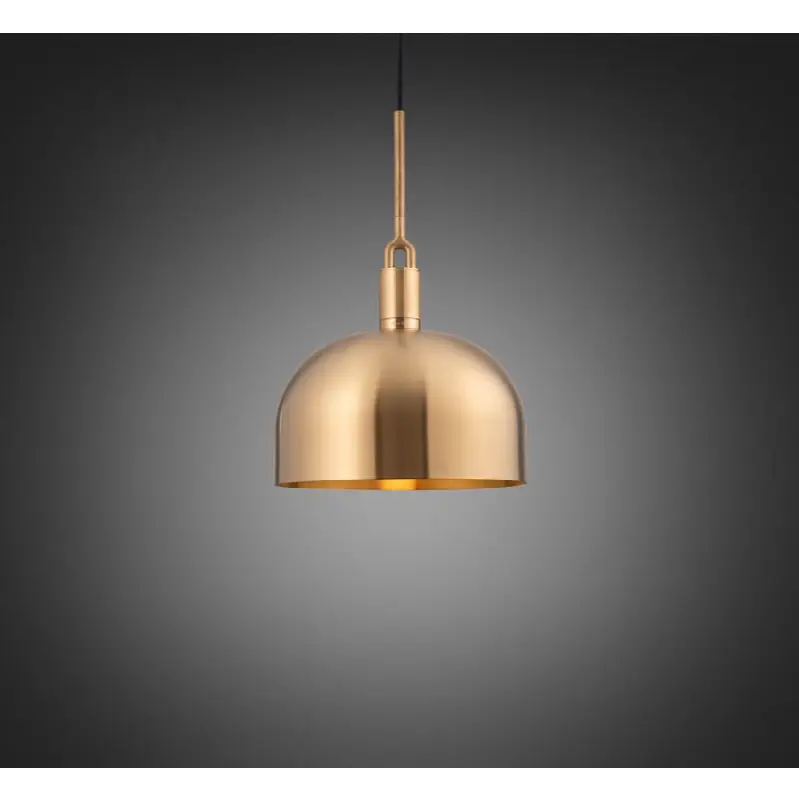 Forked Pendant / Shade / Large / Brass