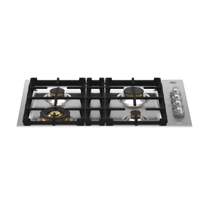 Master Series Drop-In Gas Cooktop, 4 Brass Burners, 30"