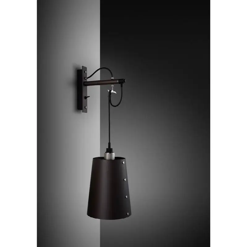Hooked Wall / Large / Graphite / Steel