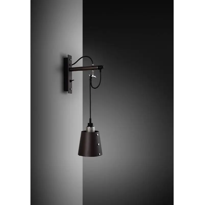 Hooked Wall / Small / Graphite / Steel