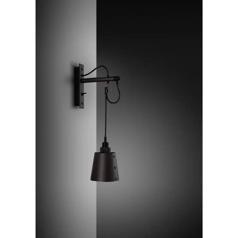 Hooked Wall / Small / Graphite / Smoked Bronze