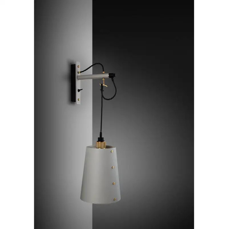 Hooked Wall / Large / Stone / Brass