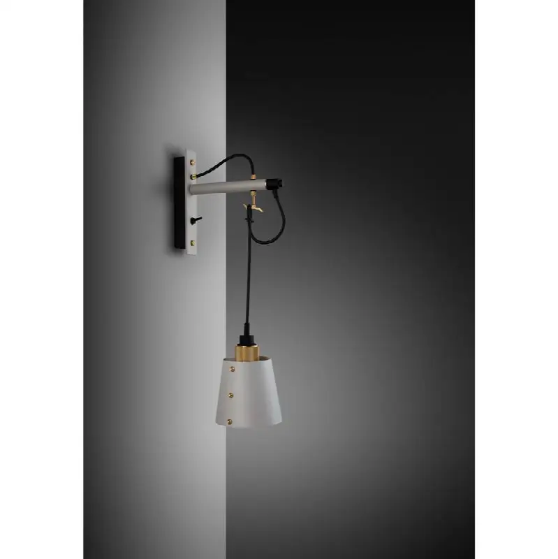 Hooked Wall / Small / Stone / Brass