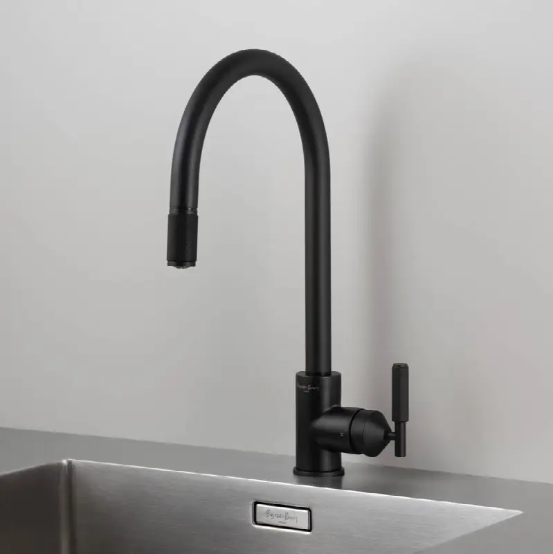 Kitchen Faucet / Pull-Out Mixer / Cross / Steel
