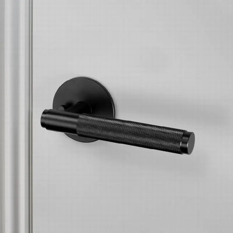 Door Handle / Conventional / Privacy / Cross / Black