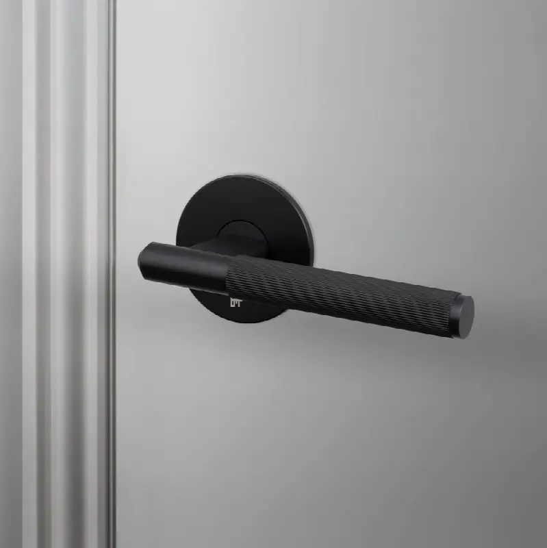 Door Handle / Passage / Linear / Welders Black