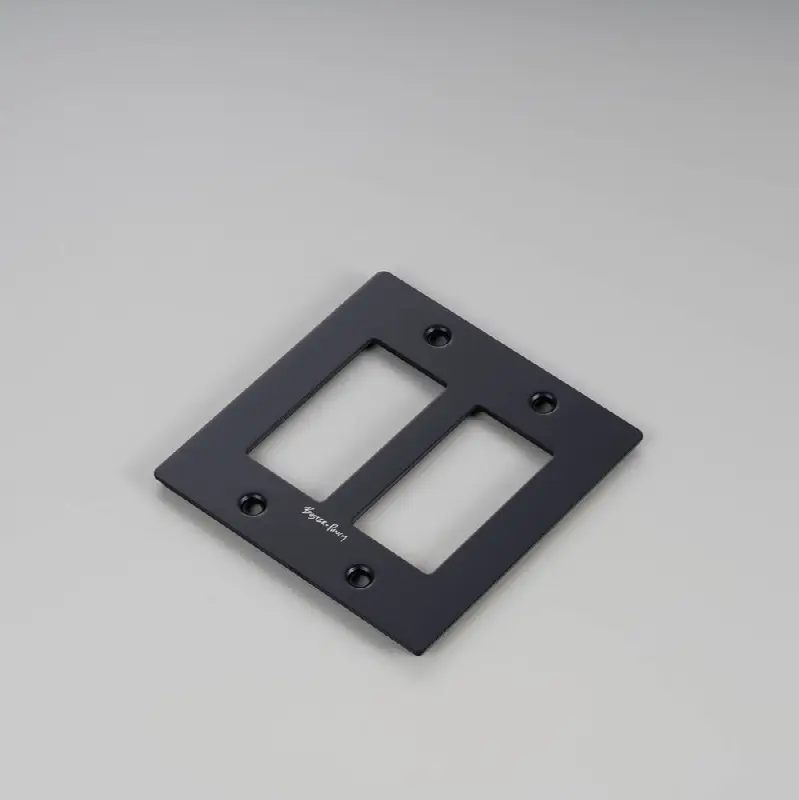 2G Plate / Logo / Black