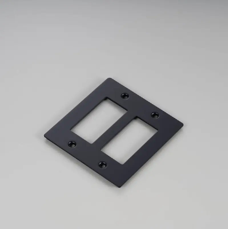2G Plate / Non-Logo / Black