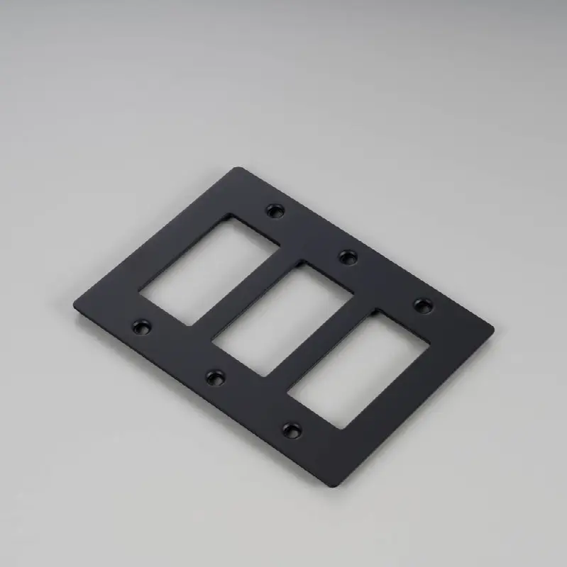 3G Plate / Non-Logo / Black