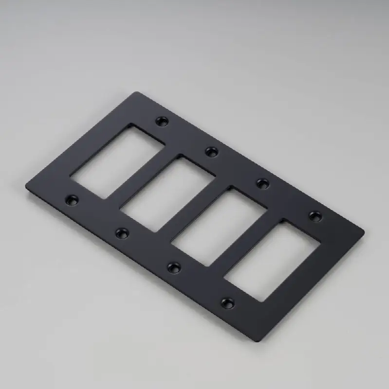4G Plate / Non-Logo / Black