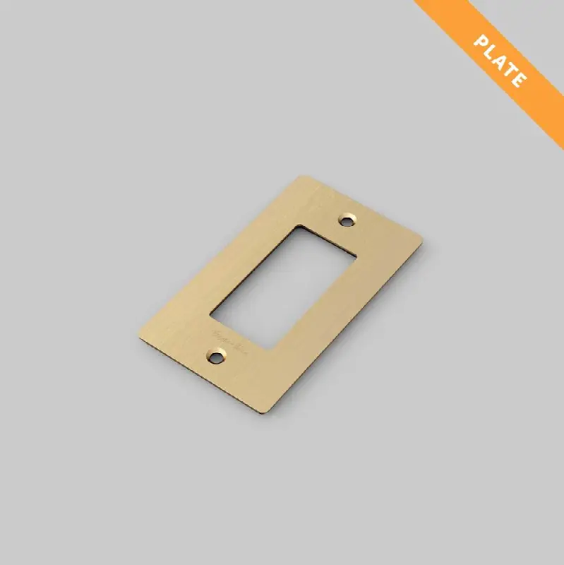1G Plate / Logo / Brass