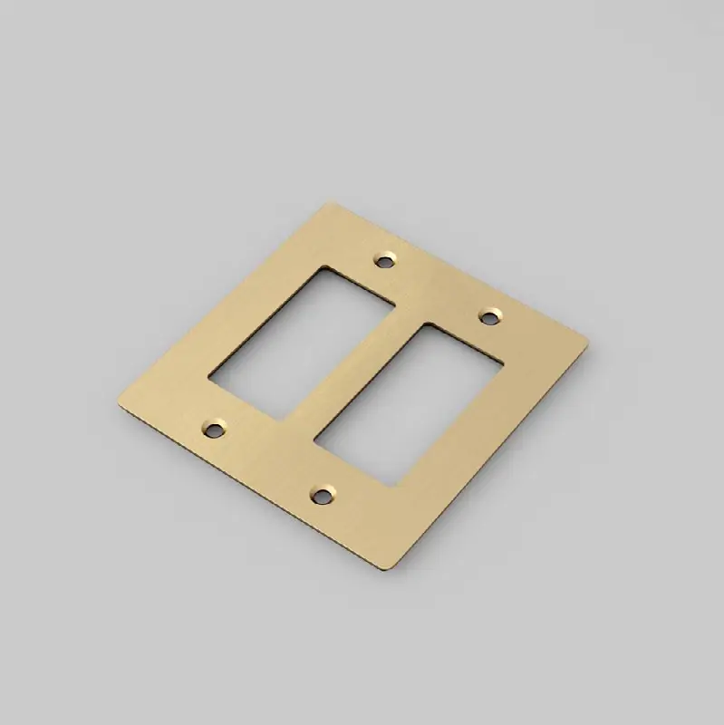 2G Plate / Non-Logo / Brass