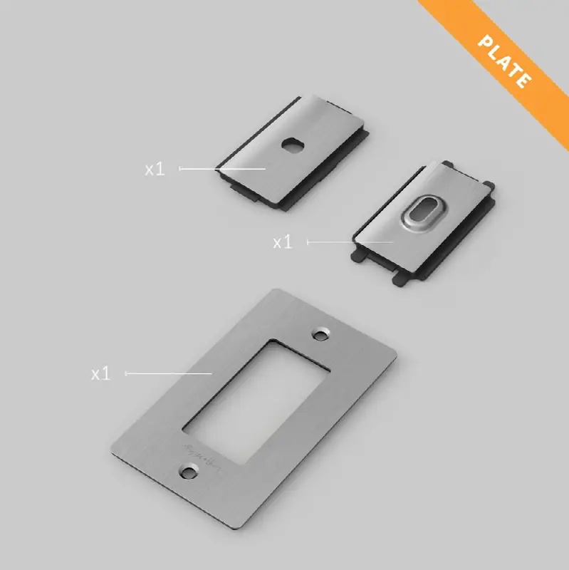 1G Plate / Logo / Steel