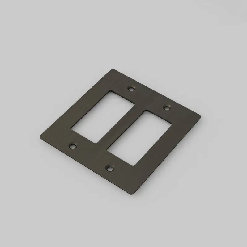 2G Plate / Non-Logo / Smoked Bronze