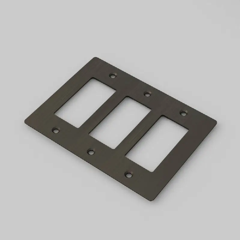 3G Plate / Non-Logo / Smoked Bronze