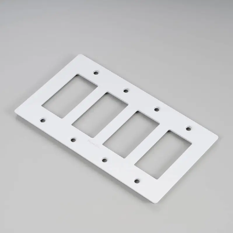 4G Plate / Logo / White