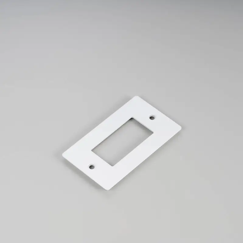 1G Plate / Non-Logo / White