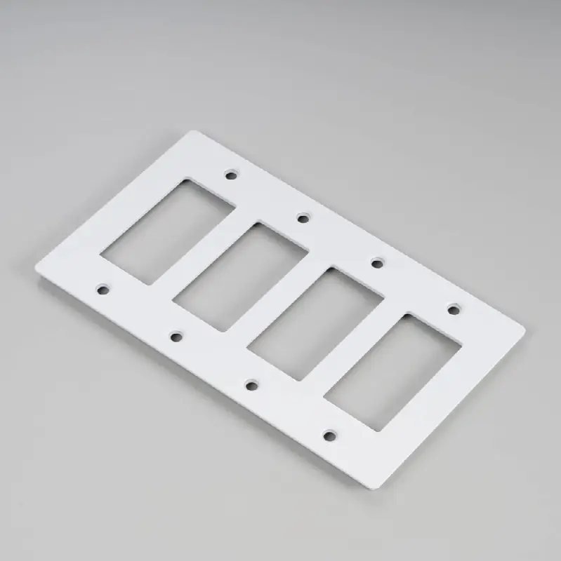 4G Plate / Non-Logo / White