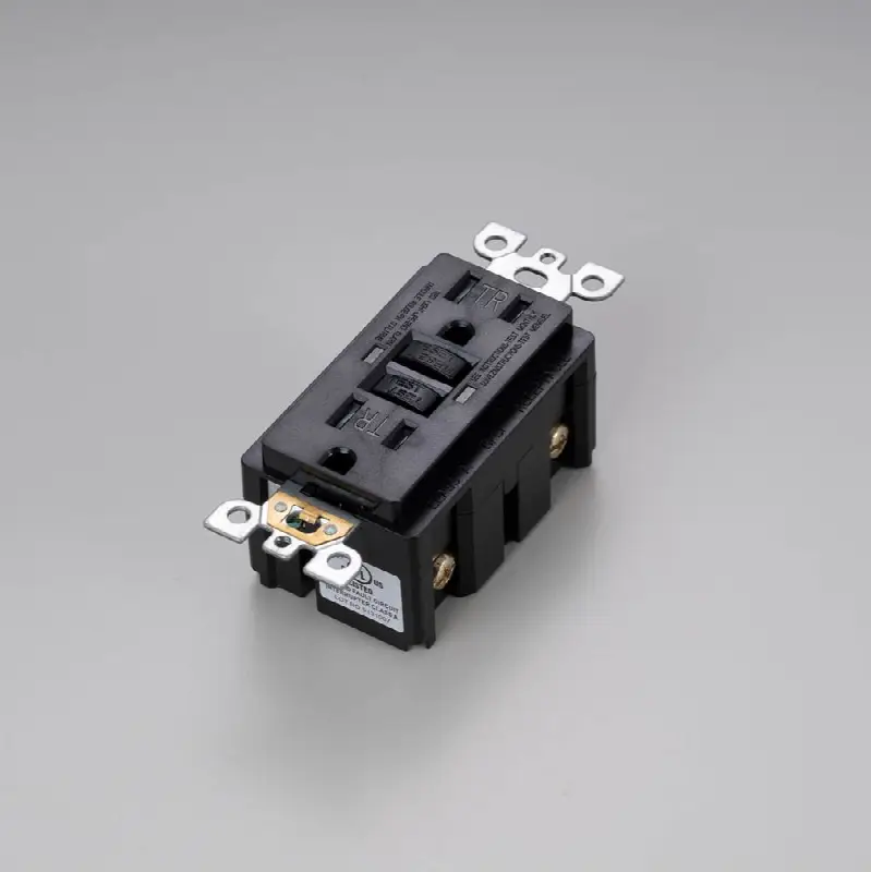 Outlet Module / Duplex Gfci / Black