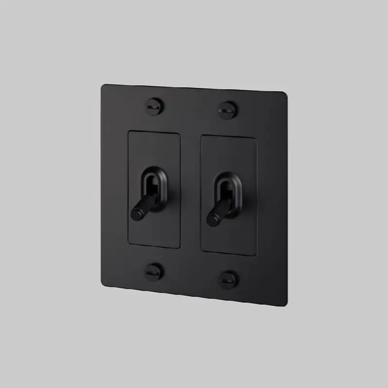 2G Toggle Switch / Non-Logo / Black