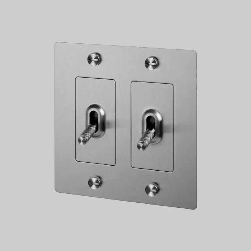 2G Toggle Switch / Non-Logo / Steel