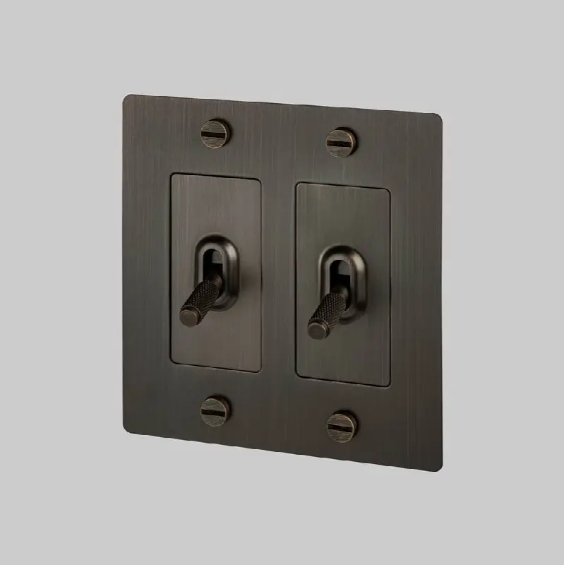 2G Toggle Switch / Non-Logo / Smoked Bronze