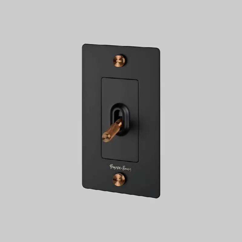 1G Toggle / Cross / With Logo / Black / Warm Sunset
