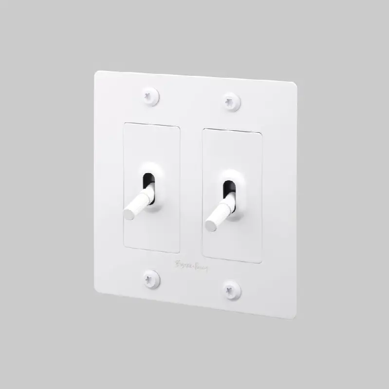 2G Toggle / Linear / With Logo / White