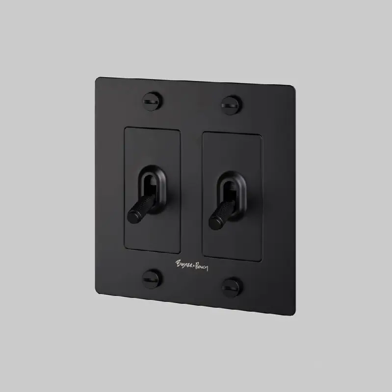 2G Toggle Switch / Logo / Black
