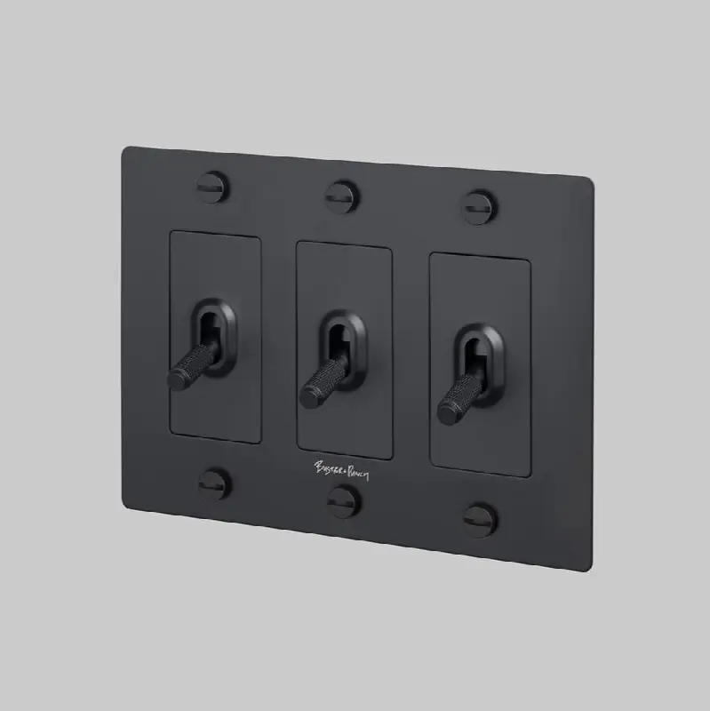 3G Toggle / Cross / With Logo / Black