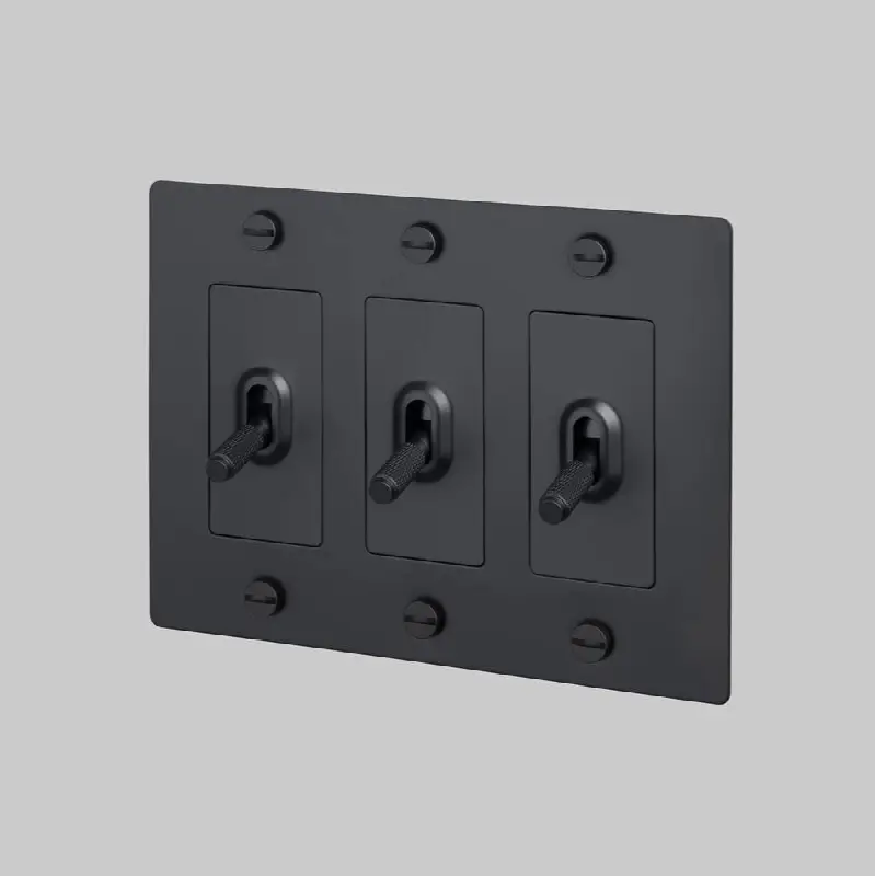 3G Toggle / Cross / Without Logo / Black