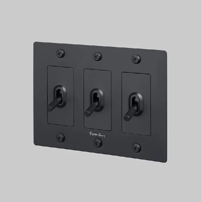 3G Toggle / Linear / With Logo / Black