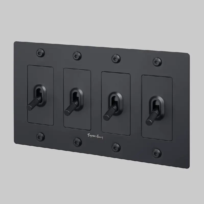 4G Toggle / Linear / With Logo / Black