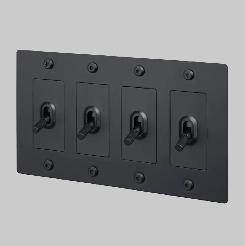 4G Toggle / Linear / Without Logo / Black