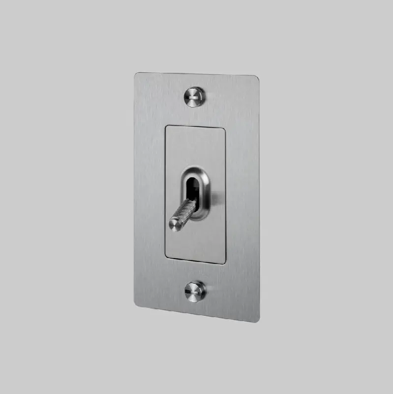 1G Toggle Switch / Logo / Steel