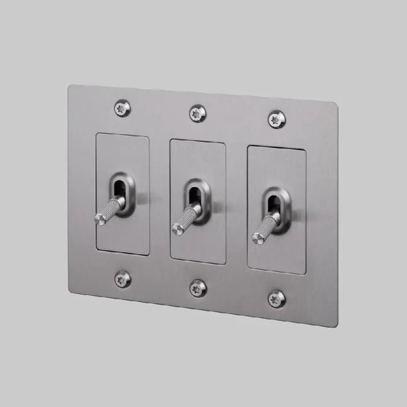 3G Toggle / Linear / Without Logo / Steel