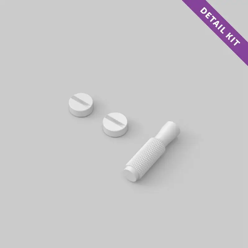 Detail Kit / Toggle / White