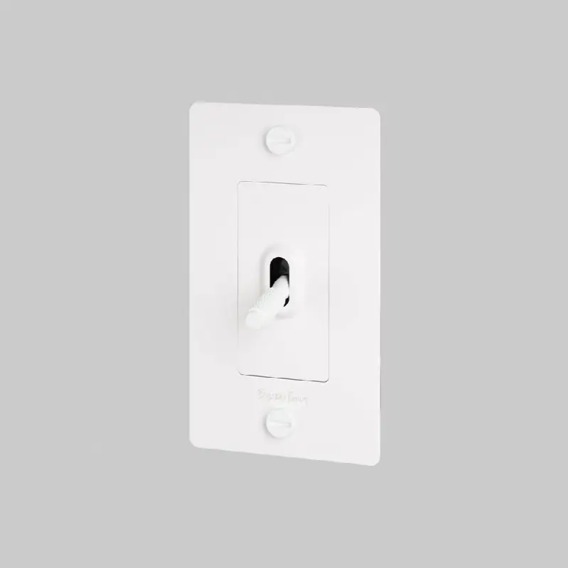2G Toggle Switch / Logo / White