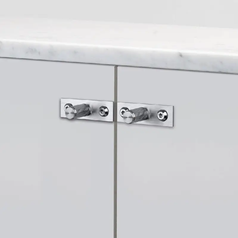 Furniture Knob / Plate / Linear / Steel