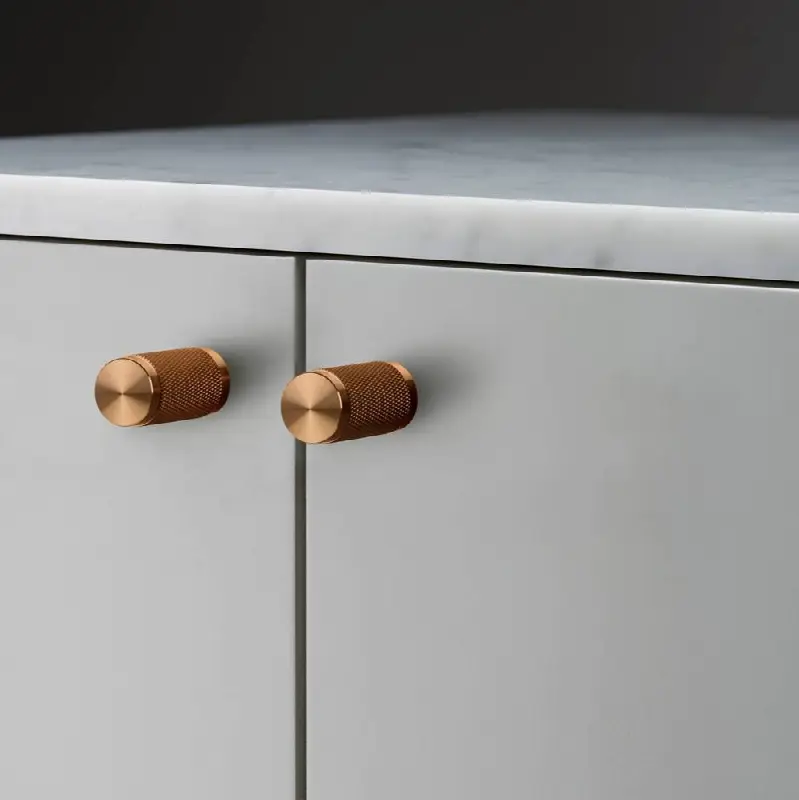 Furniture Knob / Cross / Warm Sunset