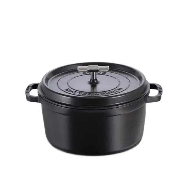 Cocotte / 11.02 Inches / Staub / Black / Steel