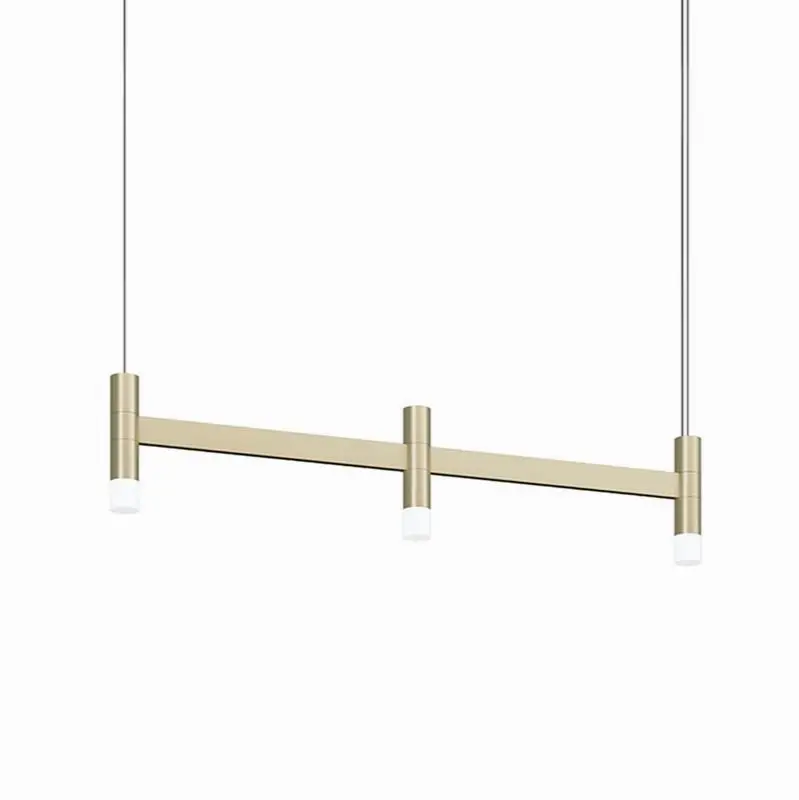 3-Light Linear Pendant w/20" Cord/Cable