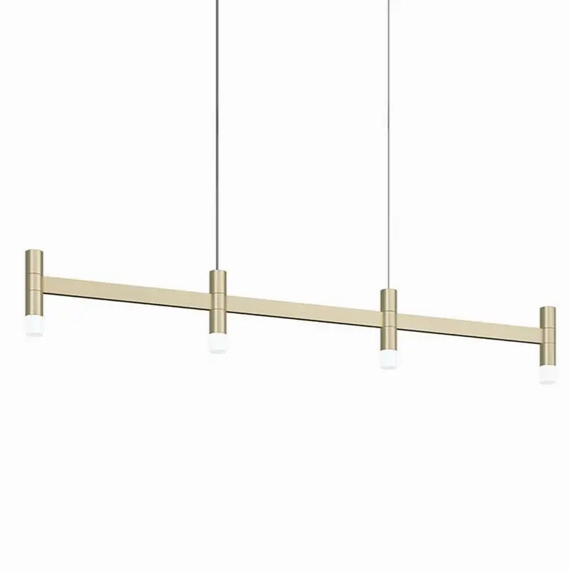 4-Light Linear Pendant w/20" Cord/Cable